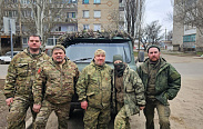 В День защитника Отечества депутат Сергей Тихомиров поздравил бойцов в зоне спецоперации