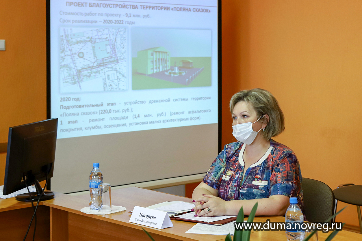 Елена Писарева призвала профильное министерство разобраться с вопросом завершения благоустройства на воинском захоронении в деревне Коровитчино 