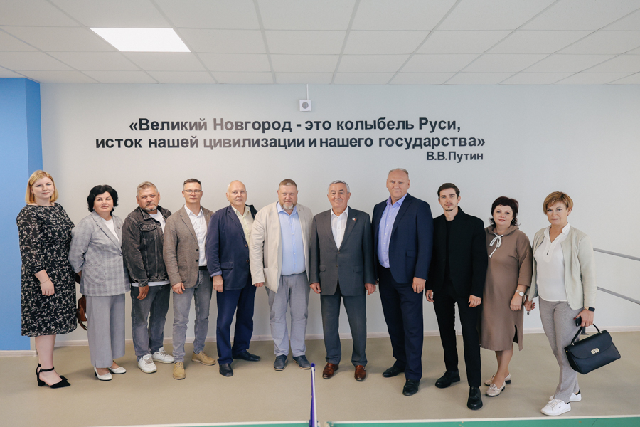 Развитие социальной инфраструктуры в Любытинском районе оценили депутаты Новгородской областной Думы