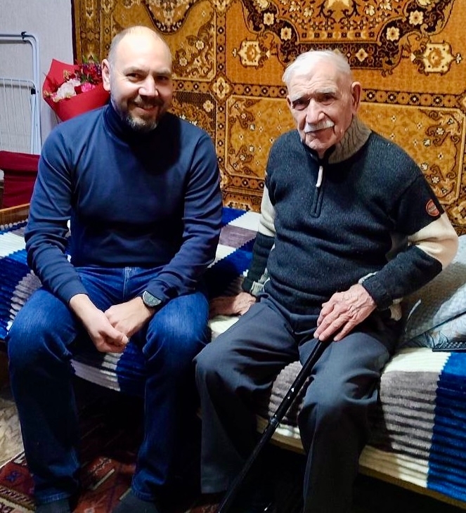 Ветеран Великой Отечественной войны Василий Алексеевич Сучков отметил свой 102-й День рождения