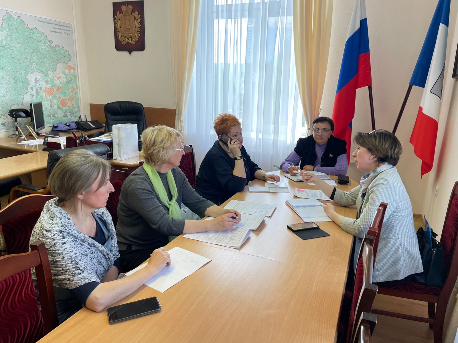 Ольга Борисова провела рабочую встречу по вопросам финансирования образовательных учреждений, где обучаются дети с ограниченными возможностями здоровья
