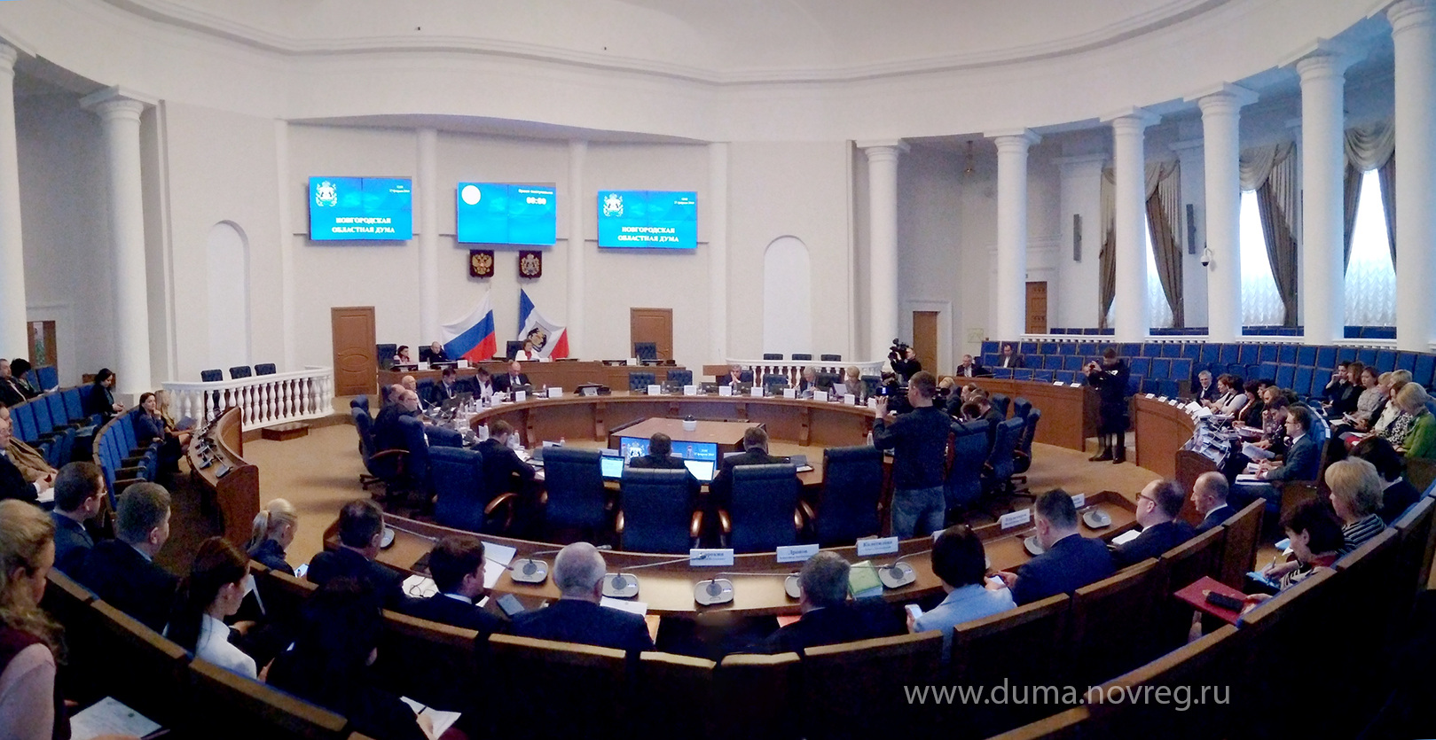 Состоялось заседание Новгородской областной Думы