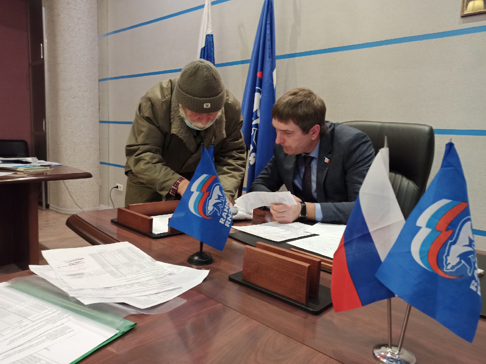 Прием граждан по личным вопросам провел Андрей Гетманский
