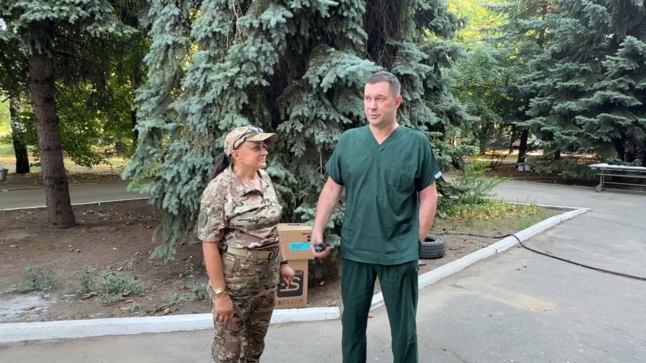 Ольга Борисова доставила гумпомощь в зону СВО