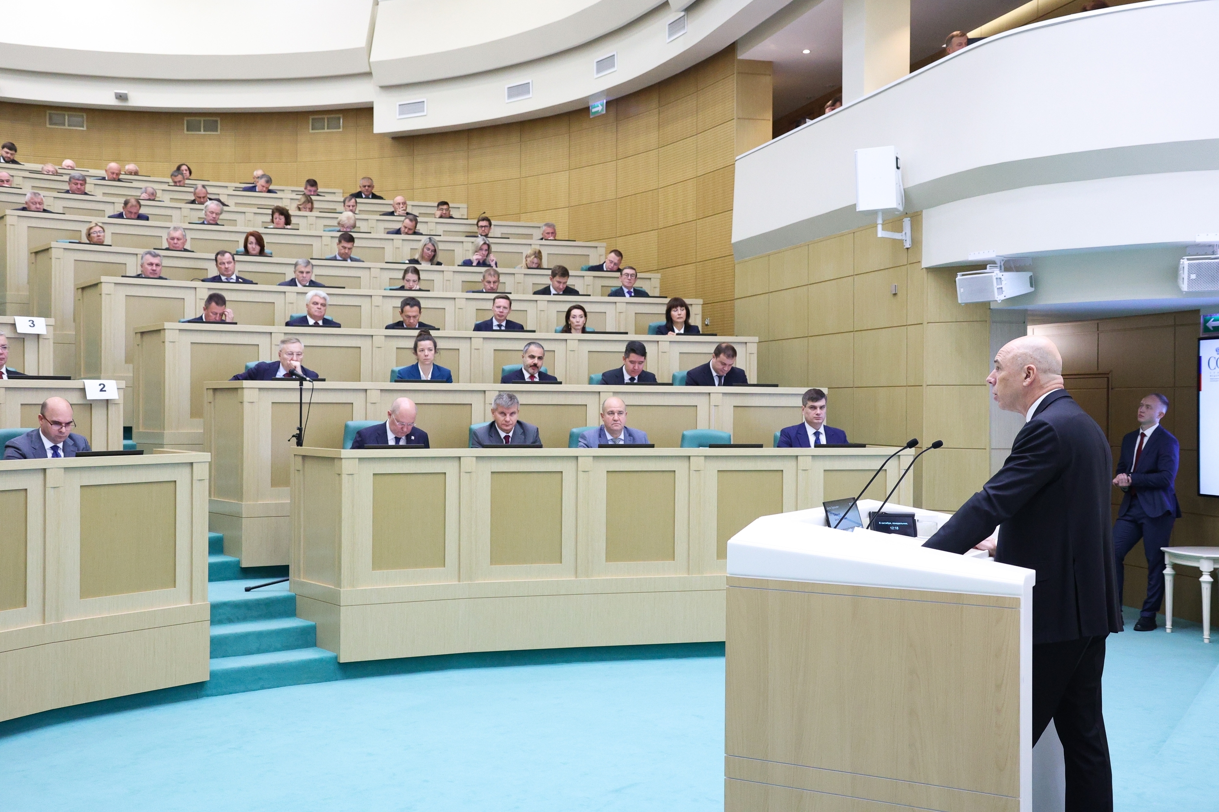 Анатолий Федотов принял участие в пленарном заседании Совета Федерации