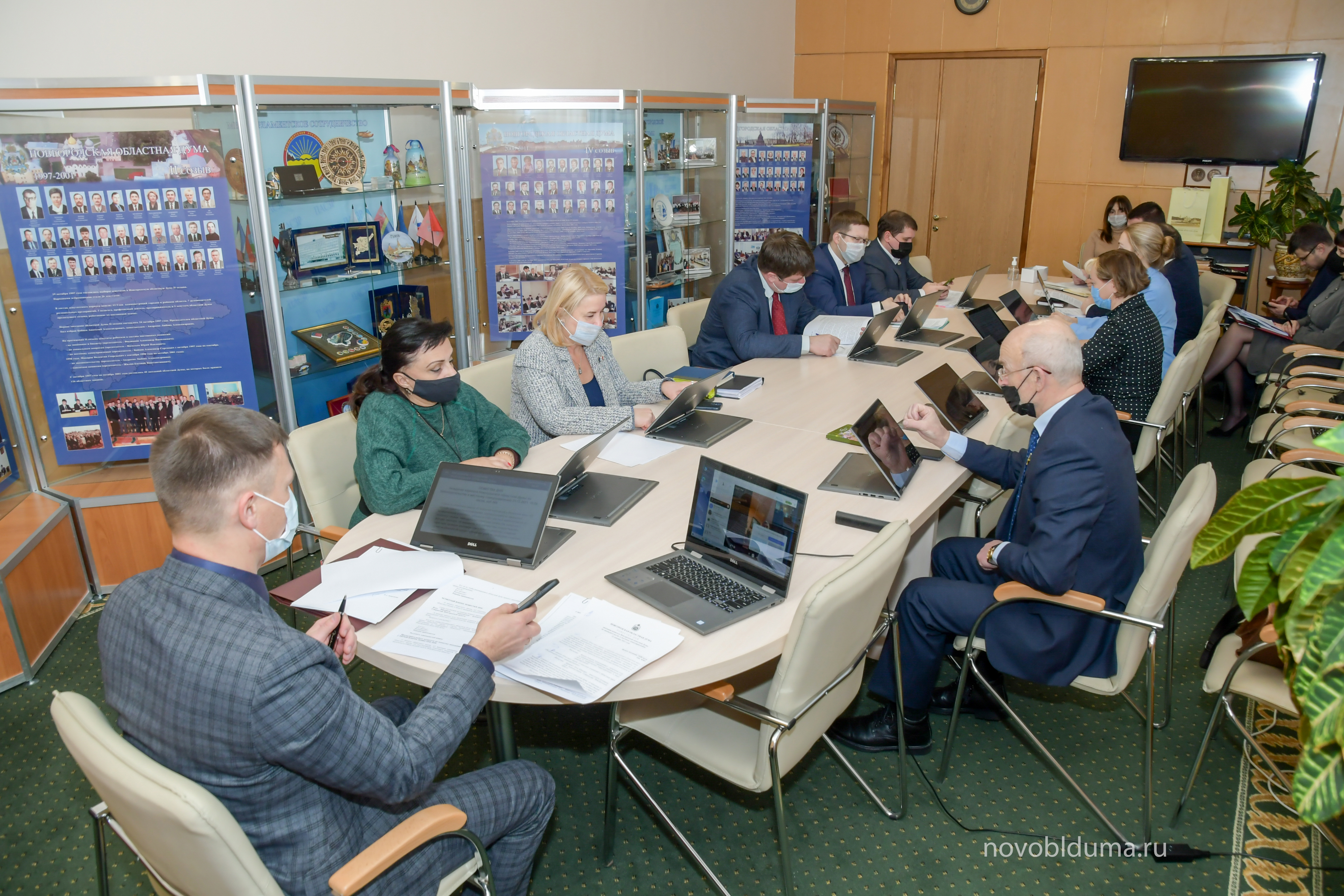 Состоялись заседания комитетов Новгородской областной Думы
