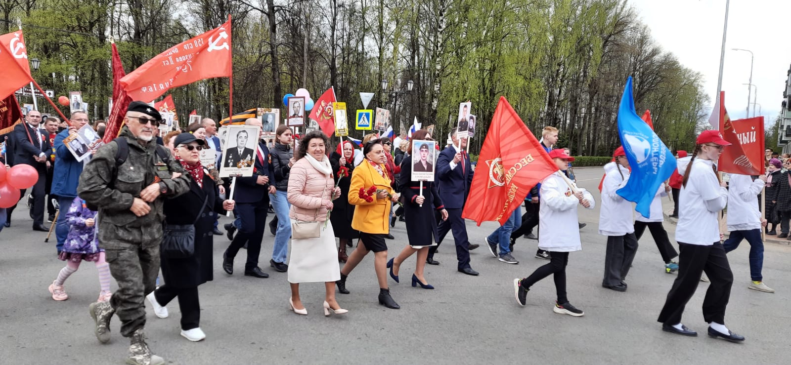 В Старой Руссе прошли праздничные мероприятия, посвящённые Дню Победы