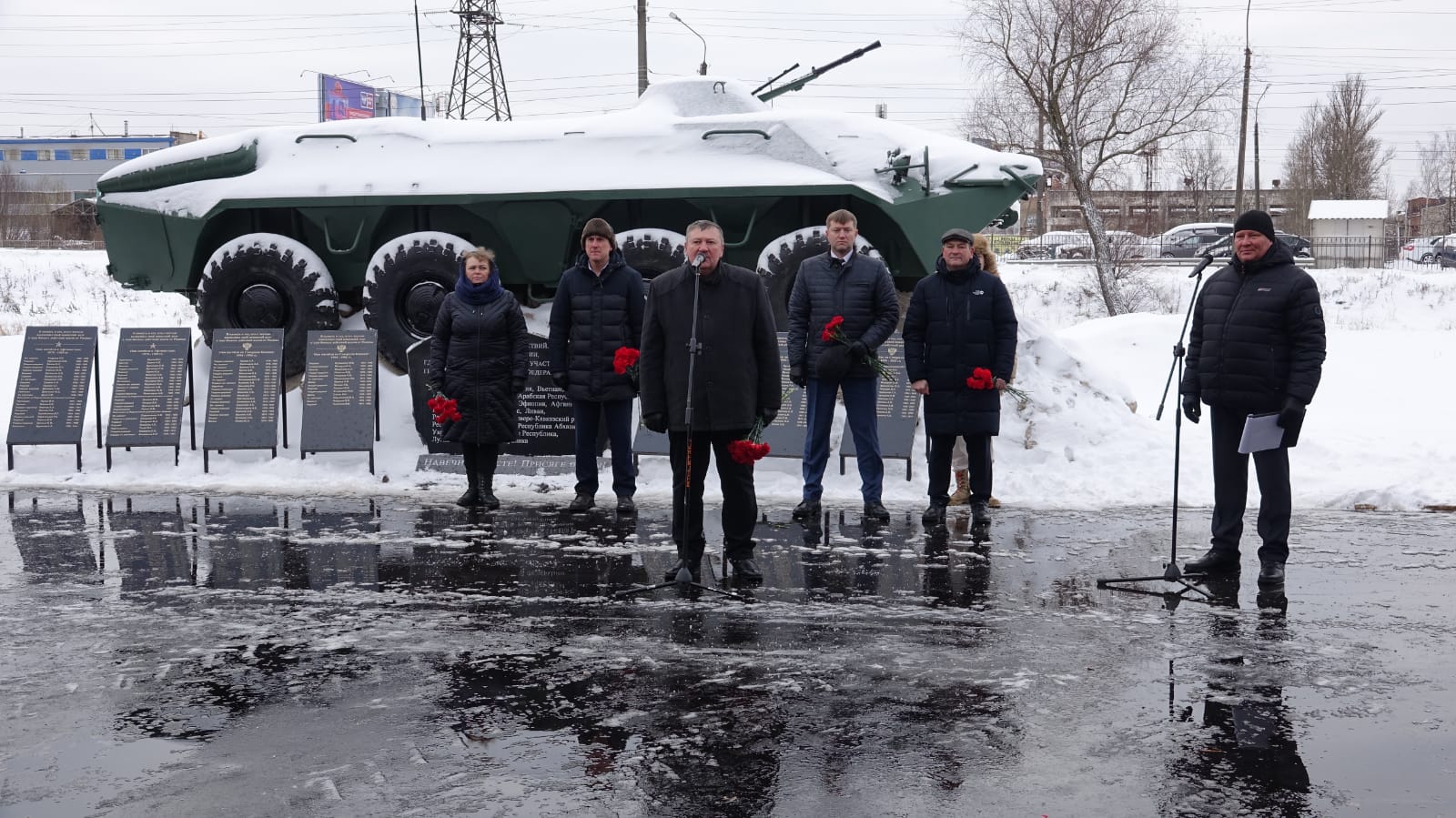 В Великом Новгороде прошел митинг, посвященный юбилею организации «Боевое братство»