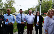 Открытие памятной доски в честь Виктора Мандельштама