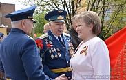 Депутаты Новгородской областной Думы приняли участие в митинге в честь Дня Победы