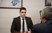 Встреча с председателем Молодежного парламента 