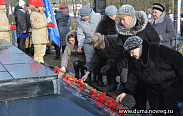 Митинг, посвящённый 31-ой годовщине вывода советских войск из Афганистана
