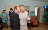 Елена Писарева посетила Шимский комплексный центр социального обслуживания	