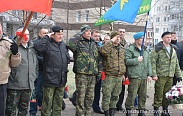 Памятный митинг, посвященный 25-ой годовщине начала контртеррористической операции на территории Чеченской Республики
