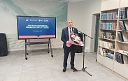 Николай Верига принял участие в открытии обновлённой модельной библиотеки в Панковке в Новгородском округе