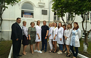 Елена Писарева вместе с губернатором Новгородской области Андреем Никитиным посетили Боровичи