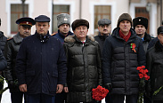 В день освобождения Новгорода от немецко-фашистских захватчиков у мемориала «Вечный огонь славы» состоялся торжественный митинг