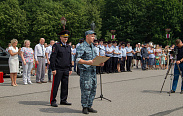 Председатель областной Думы поздравила новгородских полицейских с возвращением из служебной командировки