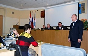 Депутат Юрий Саламонов принял участие в заседании Думы Боровичского района