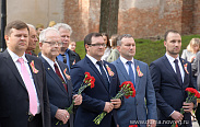 Евгений Катенов принял участие в акции единства и памяти, посвященной 75 – летию окончания Второй мировой войны и Дню солидарности в борьбе с терроризмом