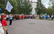 В Великом Новгороде прошёл митинг, посвящённый Дню ВДВ