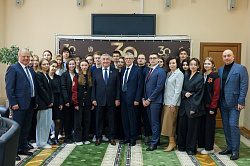В день 30-летия Новгородскую областную Думу посетили студенты новгородского филиала РАНХиГС