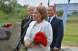 Елена Писарева обратилась к молодому поколению "крылатой пехоты" с напутственным словом
