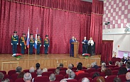 Церемония вступления в должность главы Окуловского района