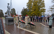 В Мясном Бору захоронили останки бойцов, погибших в годы Великой Отечественной войны