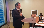 Евгений Катенов выступил с докладом на "Уроке государственности"