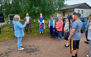 Елена Писарева провела ряд встреч с жителями Лаптевского сельского поселения