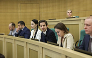 В Совете Федерации прошло заседание Палаты молодых законодателей