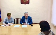 Анатолий Федотов провёл очередной депутатский приём в отделе-центре по работе с населением "Западный"