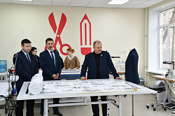 В Новгородском торгово-технологическом техникуме открылась новая мастерская «Технологии моды»
