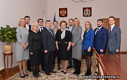 Елена Писарева провела рабочую встречу с делегацией Собрания депутатов Ненецкого автономного округа