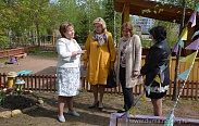 Елена Писарева посетила дошкольные учреждения Валдайского района
