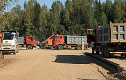 Осмотр работ по реконструкции автодороги Валдай – Демянск 