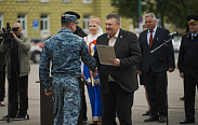 Новгородские полицейские вернулись из служебной командировки на Северный Кавказ