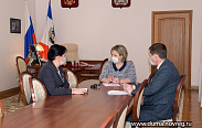 Формирование бюджета Новгородского района на будущий год Елена Писарева обсудила с руководством муниципалитета