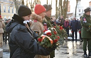 В Великом Новгороде состоялся митинг, посвященный Дню Неизвестного солдата
