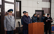 Илья Костусенко поздравил новгородских спасателей с Днём пожарной охраны