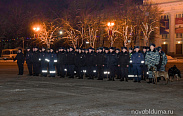 Сводный отряд новгородской полиции отправился в служебную командировку на Северный Кавказ