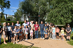 Станислав Мельников принял участие в организации детского спортивного праздника "Будь в спорте!"