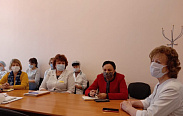 Ольга Борисова провела встречу с коллективом старших медицинских сестер Старорусской ЦРБ