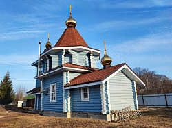 Храм, возведенный по инициативе Алексея Прокопова, освящен митрополитом Новгородским и Старорусским Львом