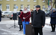 Илья Костусенко поздравил новгородских полицейских с возвращением из служебной командировки