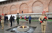 В Великом Новгороде состоялся митинг, посвященный Дню Неизвестного солдата