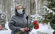 Елена Писарева приняла участие в торжественных мероприятиях, посвященных 77-летию освобождения Чудово 