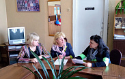 Ольга Борисова провела рабочую встречу с директором старорусской школы