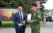 Евгений Катенов принял участие в праздничном мероприятии, посвященном Дню Пограничника